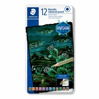 Staedtler Farbstift metallic 12ST FSC 100%