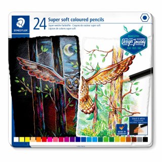 Staedtler Farbstift soft 24ST 100% PEFC