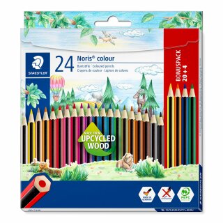 Staedtler Farbstift Noris colour 24 100% PEFC