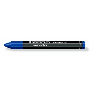 Staedtler Universalkreide Lumocolor perm blau (VE=12stk)
