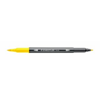 Staedtler Doppelfaserm.wasserverm. gelb (VE=10stk)