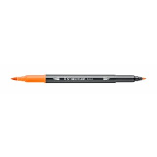 Staedtler Doppelfaserm.wasserverm. hellorange (VE=10stk)