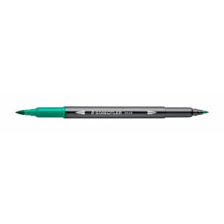 Staedtler Doppelfaserm.wasserverm.türkis grün (VE=10stk)