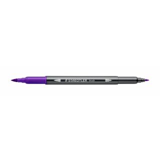 Staedtler Doppelfaserm.wasserverm. violett (VE=10stk)
