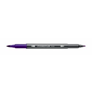 Staedtler Doppelfaserm.wasserverm.blauviolett (VE=10stk)