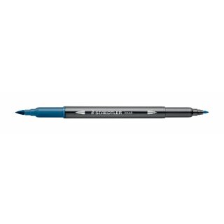 Staedtler Doppelfaserm.wasserverm.delfterblau (VE=10stk)
