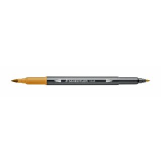 Staedtler Doppelfaserm.wasserverm. umbra (VE=10stk)