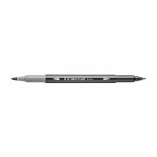 Staedtler Doppelfaserm.wasserverm. hellgrau (VE=10stk)