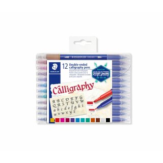 Staedtler Fasermaler D.spitze calligraph 12ST