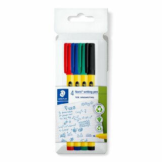 Staedtler Fineliner Noris writing.pen, 4ST