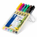 Staedtler Fineliner Noris writing.pen, 6ST (VE=10stk)