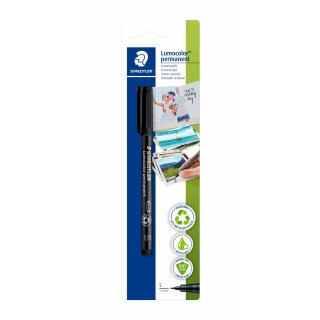 Staedtler Folienstift Lumo S perm sw BK Foto (VE=10stk)