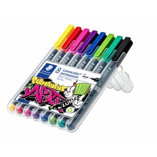 Staedtler Folienstift Lumocolor M perm 8St