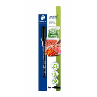 Staedtler Folienstift Lumo M perm sw BK Küche (VE=10stk)