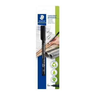 Staedtler Folienstift Lumocolor M perm sw BK (VE=10stk)