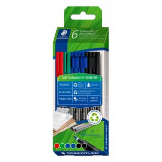 Staedtler Universalstift Lumocolor per F 6St