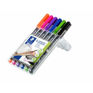 Staedtler Folienstift Lumocolor F per 6St Box