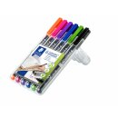 Staedtler Folienstift Lumocolor F per 6St Box