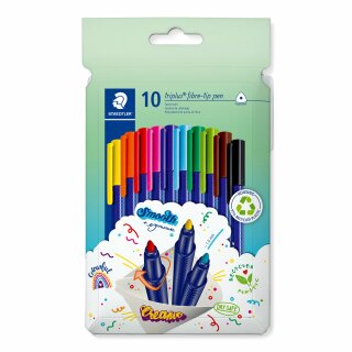 Staedtler Fasermaler triplus color rPP 10St (VE=10stk)