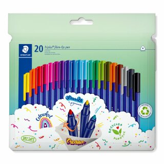 Staedtler Fasermaler triplus color rPP 20St (VE=10stk)