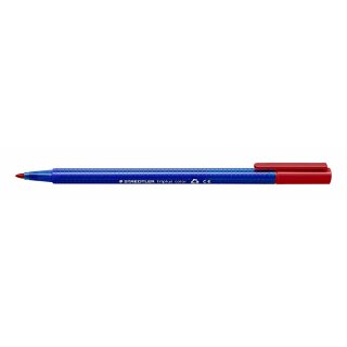 Staedtler Fasermaler tripl.col. rPP karminrot (VE=10stk)