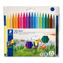 Staedtler Fasermaler Noris 20ST Kartonetui