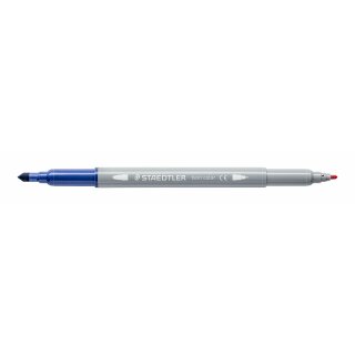 Staedtler Fasermaler D.spitze Twin Color 6St
