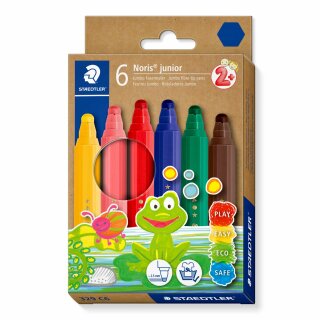 Staedtler Fasermaler Noris junior 6ST