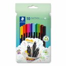 Staedtler Fineliner triplus rPP, 10ST
