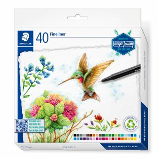 Staedtler Fineliner triplus rPP, 40ST