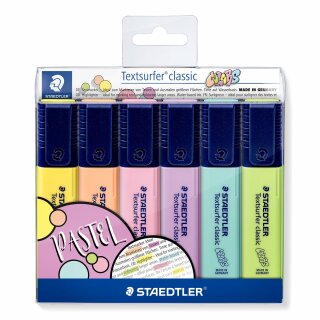 Staedtler Textmarker Textsurfer clas 6St Etui (VE=5stk)
