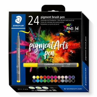 Staedtler pigment brush pen 24 ST