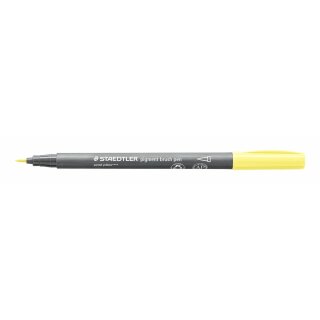Staedtler pigment brush pen pastellgelb (VE=10stk)