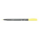 Staedtler pigment brush pen pastellgelb (VE=10stk)