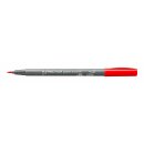 Staedtler pigment brush pen rot (VE=10stk)