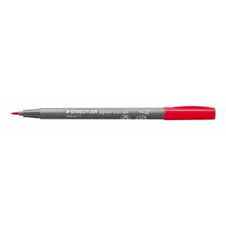 Staedtler pigment brush pen kirschrot (VE=10stk)
