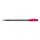 Staedtler pigment brush pen bordeauxrot (VE=10stk)