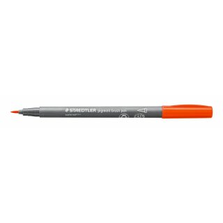 Staedtler pigment brush pen scharlachrot (VE=10stk)