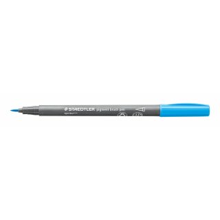 Staedtler pigment brush pen lichtblau (VE=10stk)