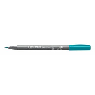 Staedtler pigment brush pen blaugrün (VE=10stk)