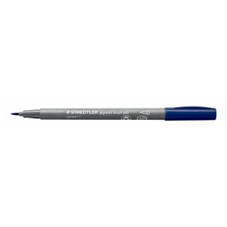 Staedtler pigment brush pen marineblau (VE=10stk)