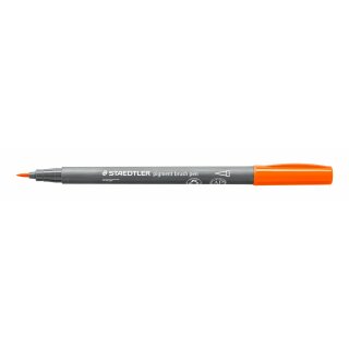Staedtler pigment brush pen orange (VE=10stk)