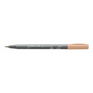 Staedtler pigment brush pen sand (VE=10stk)