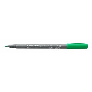 Staedtler pigment brush pen grün (VE=10stk)