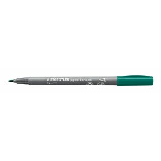 Staedtler pigment brush pen tannengrün (VE=10stk)