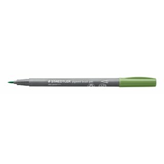 Staedtler pigment brush pen olivgrün (VE=10stk)