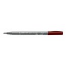 Staedtler pigment brush pen marone (VE=10stk)