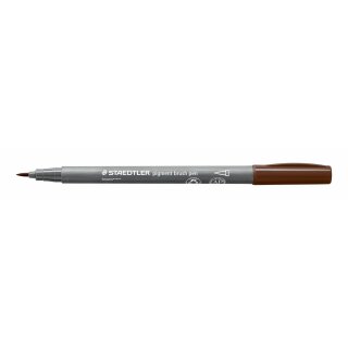 Staedtler pigment brush pen braun (VE=10stk)