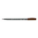 Staedtler pigment brush pen braun (VE=10stk)