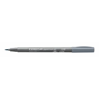 Staedtler pigment brush pen kaltgrau medium (VE=10stk)
